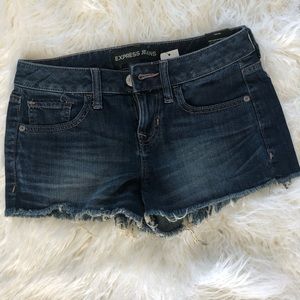Express Jean Shorts NWT